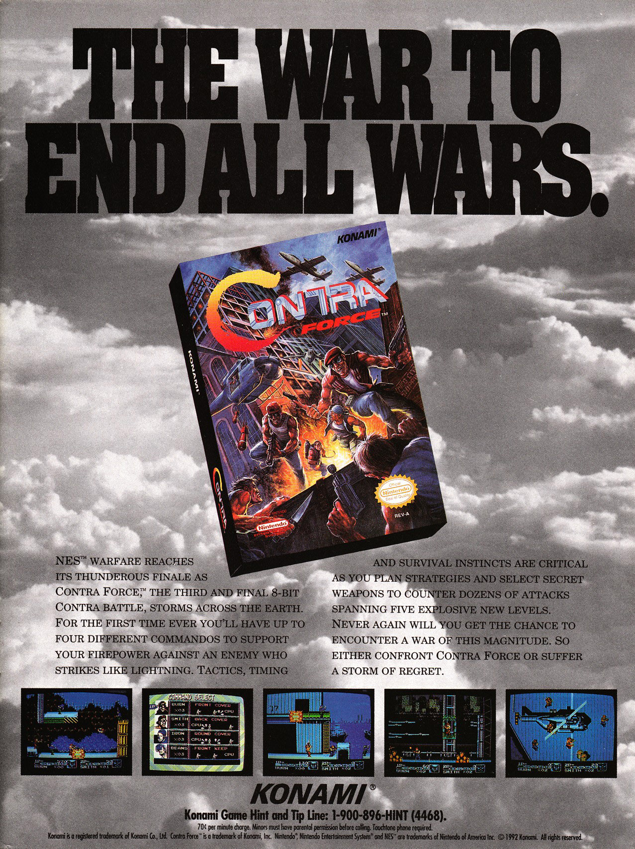 Contra Force (NES) - online game