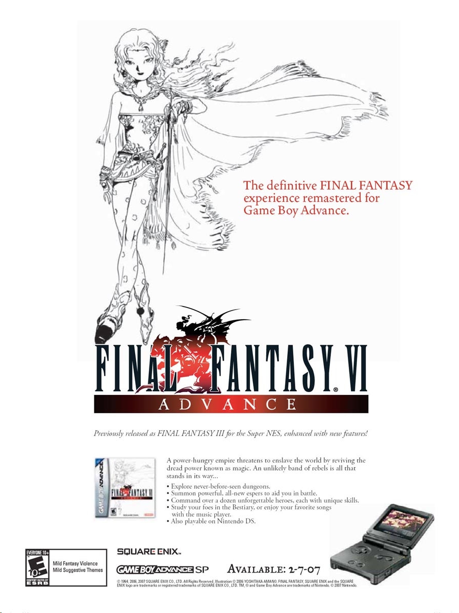 download final fantasy vi advance guide