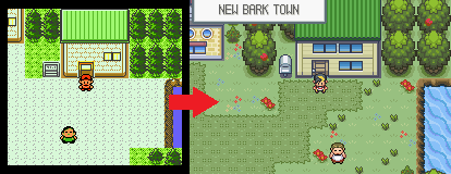 Pokemon Liquid Crystal Screen
